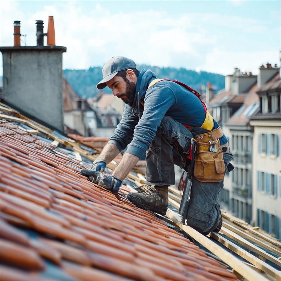 Réparation de toiture et recherche de fuite à Genève