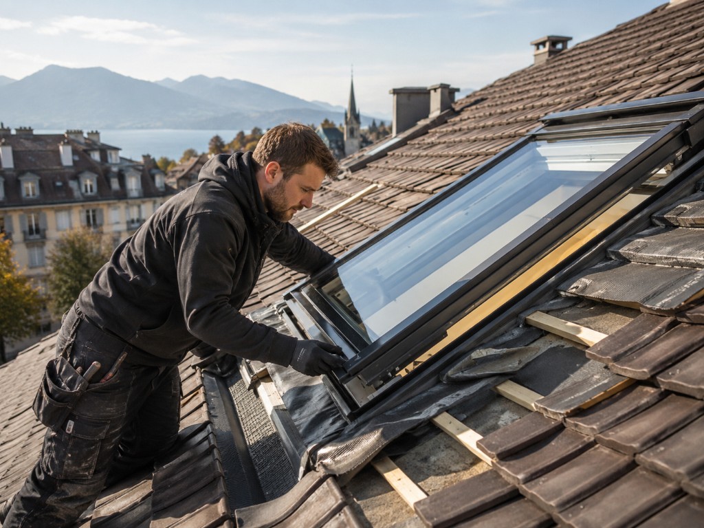 Velux et fenêtres de toit à Genève
